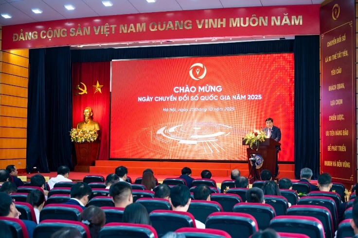 Theo Quyết định số 505/QĐ-TTg ký ngày 22/4/2022 của Thủ tướng Chính phủ, ngày Chuyển đổi số Quốc gia được tổ chức vào ngày 10/10 hằng năm. (Ảnh: Bộ Khoa học và Công nghệ)