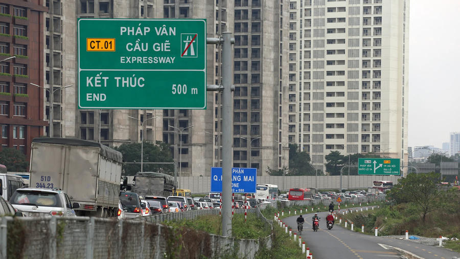 Cao tốc Pháp Vân – Cầu Giẽ.