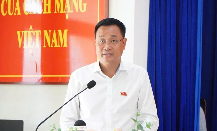 Ông Lê Ngọc Quang, Bí thư Thành ủy, Trưởng đoàn ĐBQH TP Đà Nẵng. Ảnh: VA