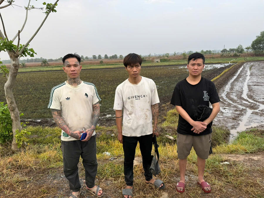 Ba đối tượng định nhập cảnh trái phép bị phát hiện.