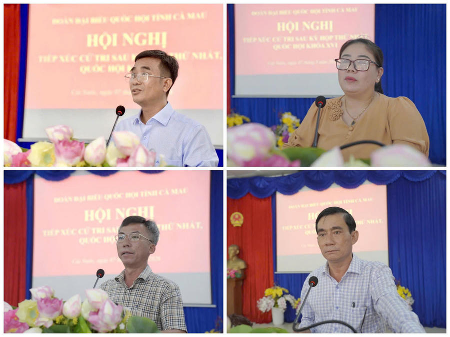 Lãnh đạo các Sở trực tiếp giải trình, làm rõ nhiều nội dung thuộc thẩm quyền, góp phần tháo gỡ vướng mắc, tạo sự đồng thuận trong Nhân dân.