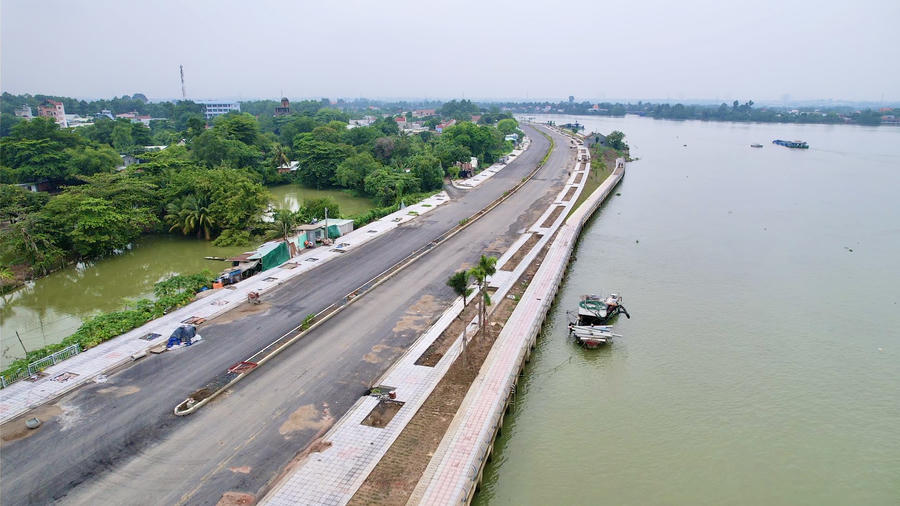 Cầu Tân Hiền sẽ bắc qua sông Đồng Nai, kết nối xã Thường Tân (TP.HCM) với phường Tân Triều (TP Đồng Nai)