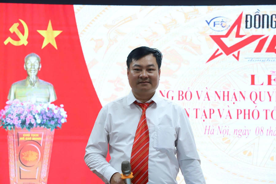 Ông Nguyễn Hồng Thái - tân Tổng Biên tập Tạp chí điện tử Đồng Hành Việt.