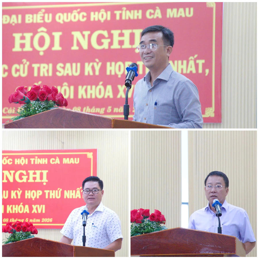 Đại diện lãnh đạo các Sở, ngành liên quan đã trực tiếp trao đổi với cử tri, giải trình và làm rõ nhiều nội dung thuộc thẩm quyền.