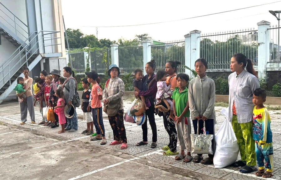 22 người Campuchia tạm trú trái phép để hoạt động ăn xin.