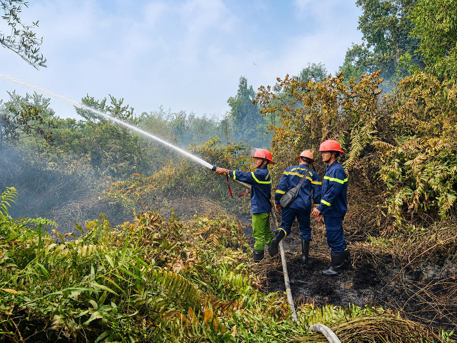 Thời gian qua, công tác phòng cháy, chữa cháy rừng trên địa bàn tỉnh Cà Mau luôn nhận được sự quan tâm chỉ đạo sát sao của cấp ủy, chính quyền các cấp, sự phối hợp chặt chẽ giữa các ngành chức năng và sự tham gia tích cực của người dân.