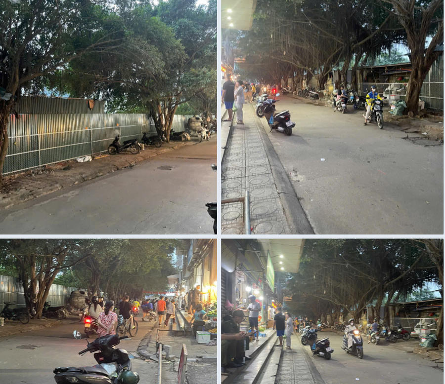 Khi chợ vốn tấp nập, nay vắng hoe
