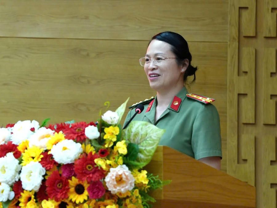 Các đại biểu phát biểu ý kiến tại Hội nghị quán triệt triển khai đánh giá tiến độ công tác bảo đảm ANTT Lễ công bố thành lập Thành phố Đồng Nai.