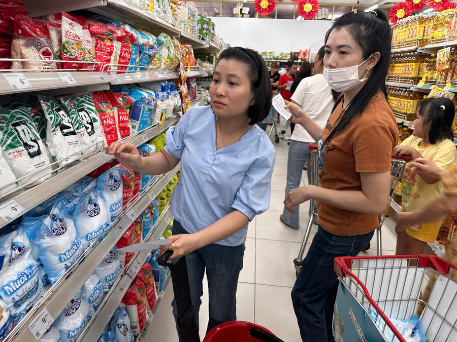 Phần thi mua sắm hàng hóa theo yêu cầu, nơi các đội phải vận dụng sự nhanh nhẹn, tinh thần đồng đội.
