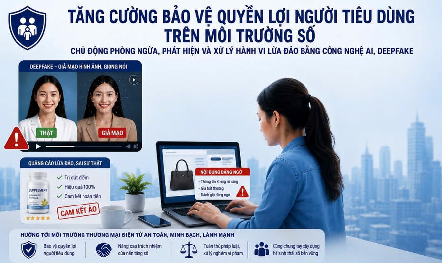 Bảo vệ người tiêu dùng trước nguy cơ lừa đảo bằng trí tuệ nhân tạo.
