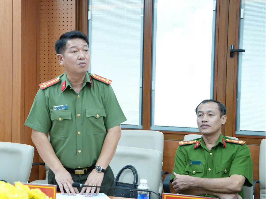 Đại diện các đơn vị phát biểu ý kiến.