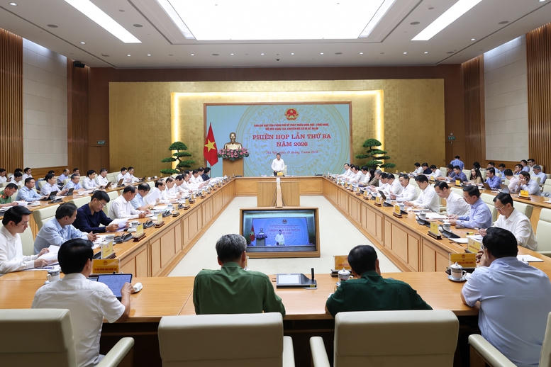 Thủ tướng yêu cầu làm việc phải có hiệu quả, thực chất, tuyệt đối không "làm cho có" hay làm đối phó; lấy kết quả thực hiện Nghị quyết 57, Đề án 06 làm tiêu chí đánh giá mức độ hoàn thành nhiệm vụ của người đứng đầu từ năm 2026.