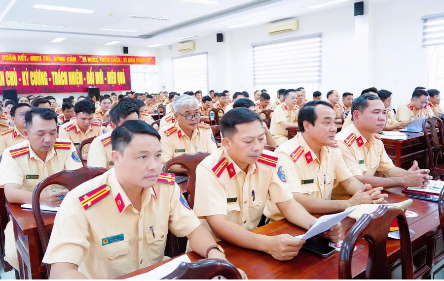 Phòng CSGT Đồng Nai sẽ huy động tối đa lực lượng, phương tiện đảm bảo an toàn lễ công bố thành phố trực thuộc Trung ương.
