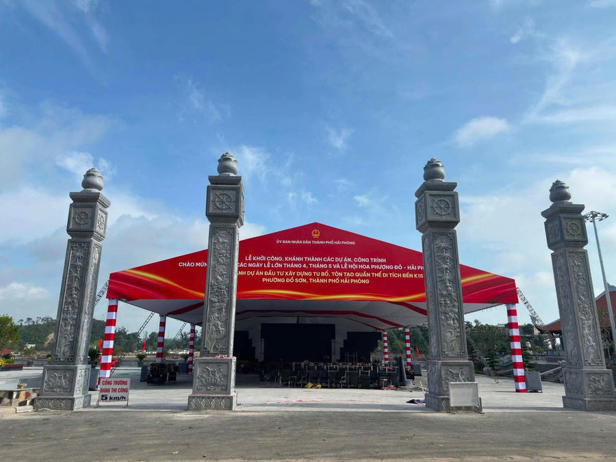 Phường Đồ Sơn đang tích cực phối hợp thực hiện tốt công tác bảo đảm an ninh trật tự, ATGT phục vụ sự kiện.