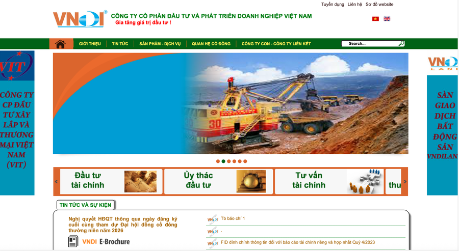 Cổ phiếu FID của Công ty cổ phần Đầu tư và Phát triển Doanh nghiệp Việt Nam bị cảnh báo, kiểm soát.