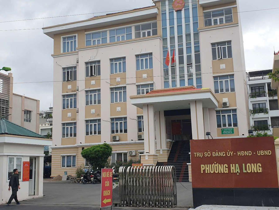 Trụ sở Đảng ủy - HĐND - UBND phường Hạ Long, tỉnh Quảng Ninh.