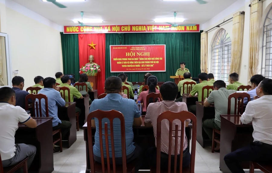 Hội nghị triển khai Phong trào Ba nhất: “Nâng cao hiệu quả công tác quản lý bảo vệ rừng trên địa bàn thành phố Hà Nội”.
