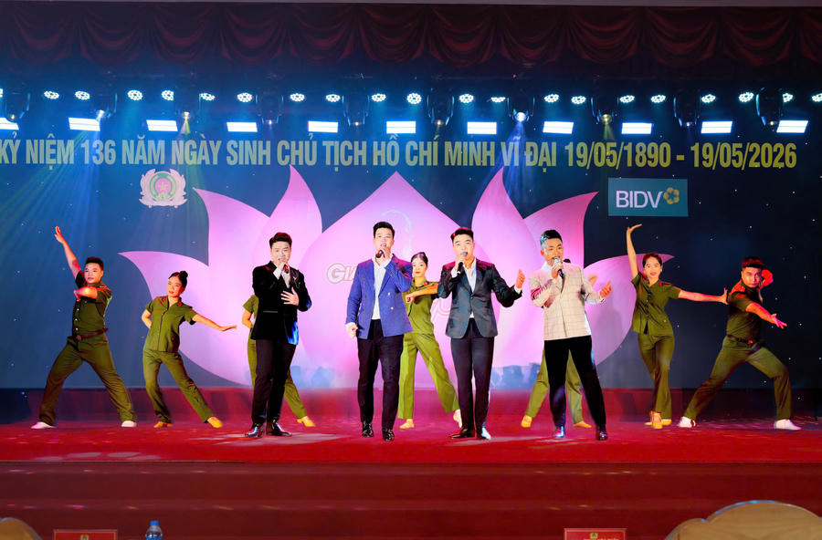 Một tiết mục đặc sức trong chương trình.