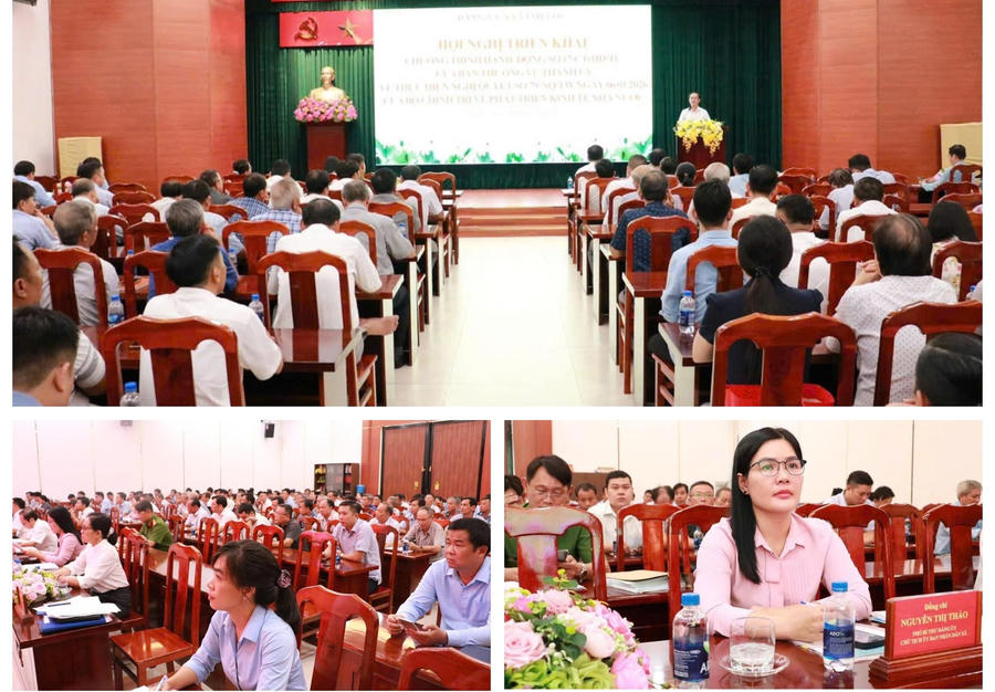 Quang cảnh hội nghị.