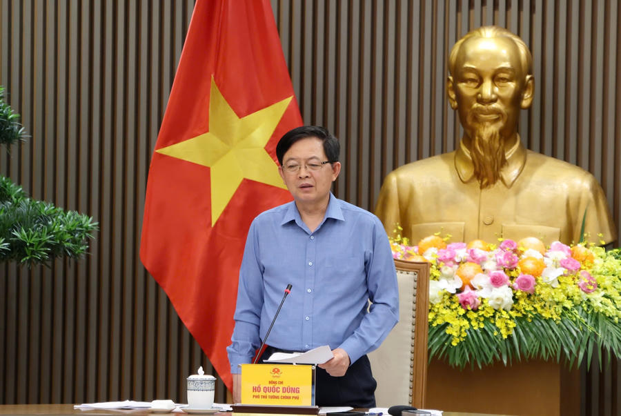 Phó Thủ tướng nhấn mạnh: "Chúng ta phải quyết tâm hành động để bảo vệ uy tín nông sản Việt Nam và bảo đảm lợi ích bền vững cho người nông dân" - Ảnh: VGP
