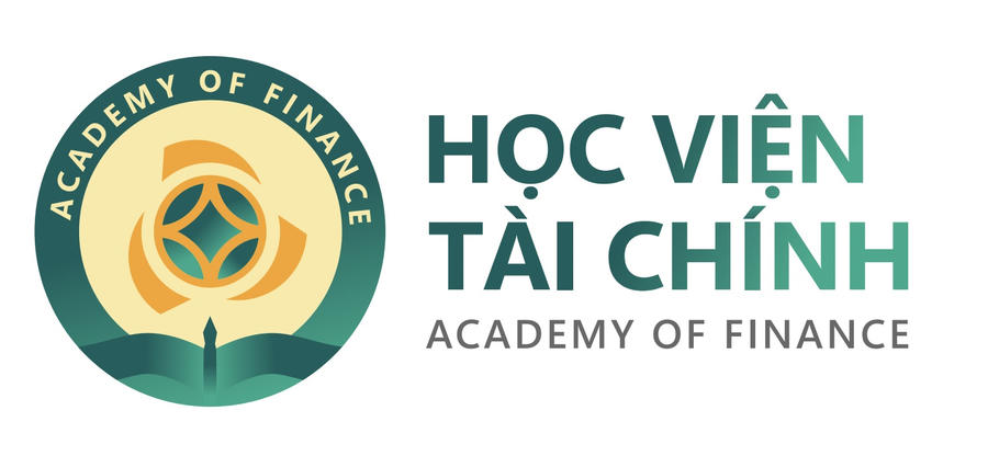 Logo mới của Học viện Tài chính. Ảnh: BTC
