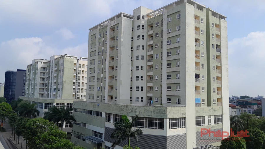 Một khu nhà ở tại phường Việt Hưng. (Ảnh: Như Trường).