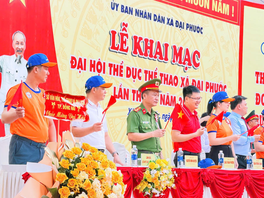 Quang cảnh buổi lễ.