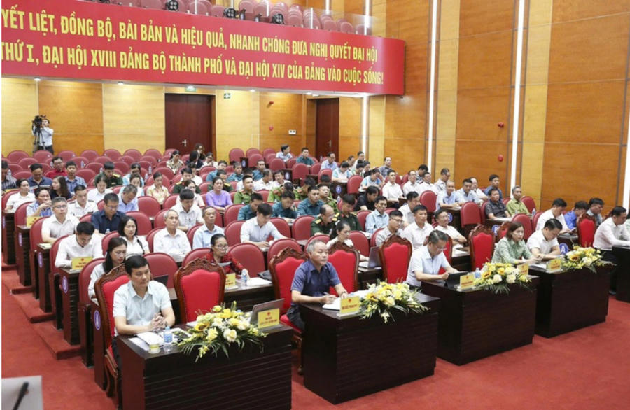 Các đại biểu tham dự hội nghị