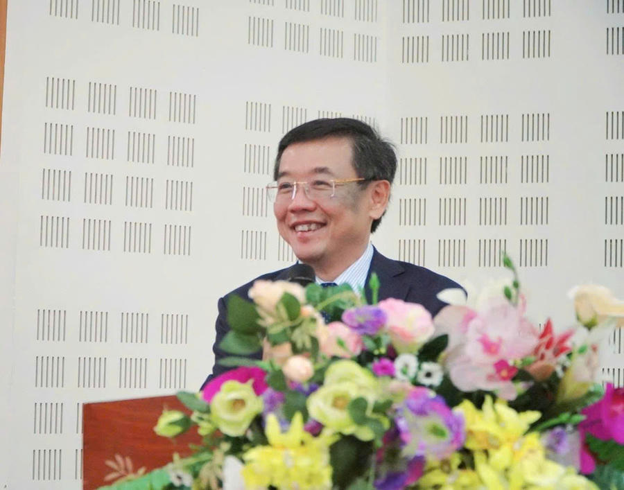 Ông Trần Thái Tuyên bày tỏ niềm tự hào và vinh dự khi được tặng huân chương lao động hạng nhì của Chủ tịch nước đồng thời cam kết sẽ nỗ lực hơn nữa trong công tác