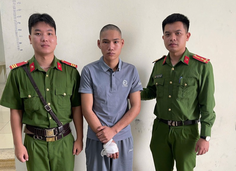 Công an xã Đại Đồng kịp thời khống chế đối tượng sử dụng hung khí nguy hiểm gây mất an ninh, trật tự tại địa bàn.