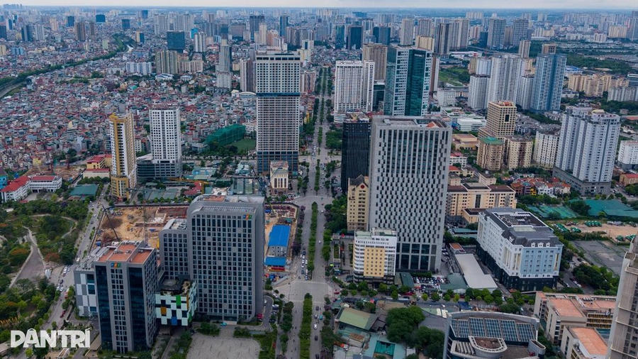 Một góc thành phố Hà Nội.