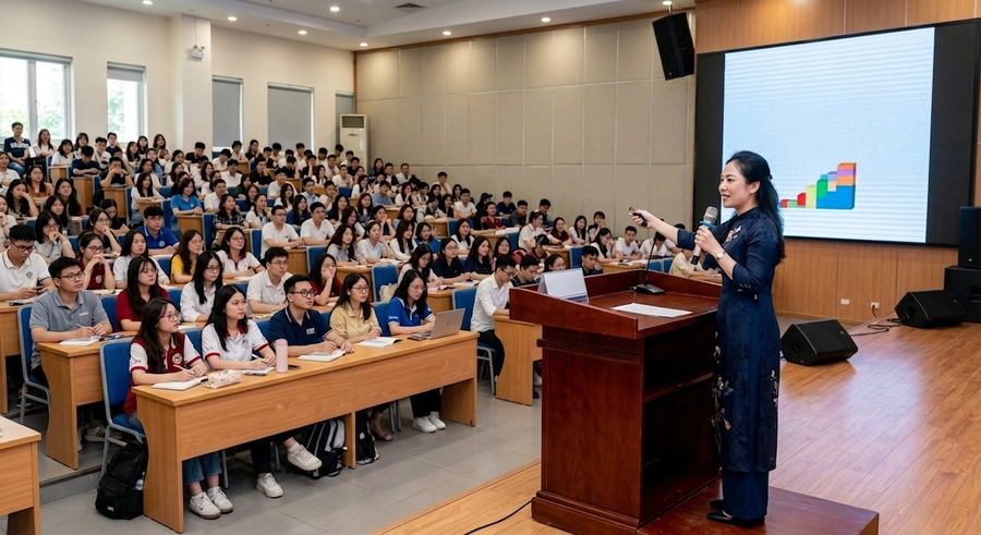 Nghị định số 159 vừa được ban hành quy định rõ mỗi viên chức chỉ được làm giảng viên đồng cơ hữu tại một cơ sở giáo dục. (Ảnh minh họa AI)