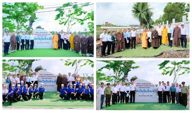 Ban Trị sự Giáo hội Phật giáo Việt Nam TPHCM trao tặng nhiều cây xanh để trồng tại công viên, góp phần lan tỏa tinh thần sống xanh, sống trách nhiệm với môi trường.