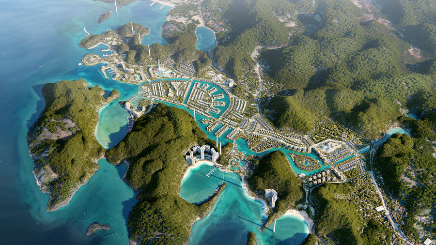Catbarina Bay - Đô thị nghỉ dưỡng biển đảo quy mô hàng đầu Cát Bà.