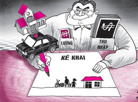 Việc kê khai tài sản siết minh bạch tài sản để phòng, chống tham nhũng. Ảnh minh họa