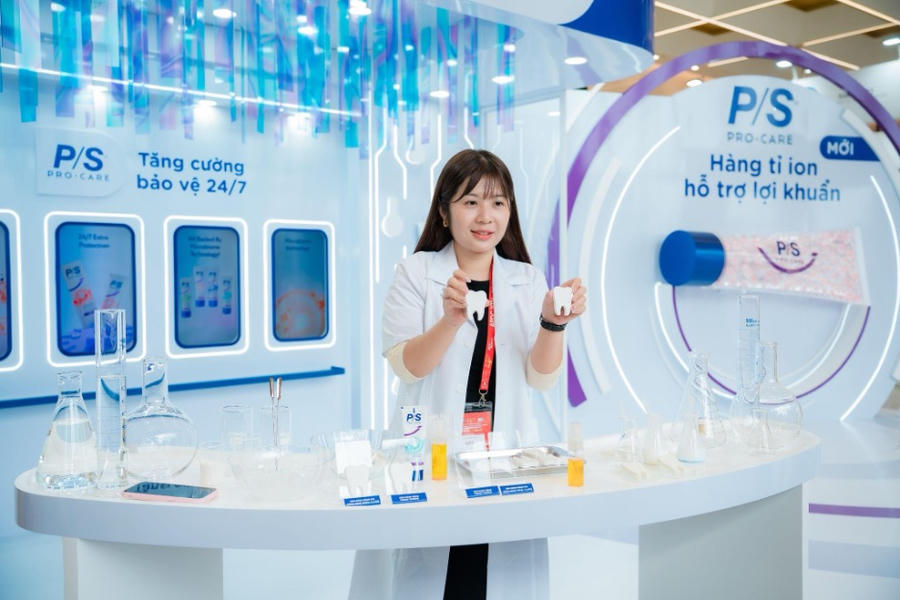 P/S công bố sản phẩm kem đánh răng mới P/S Pro-care