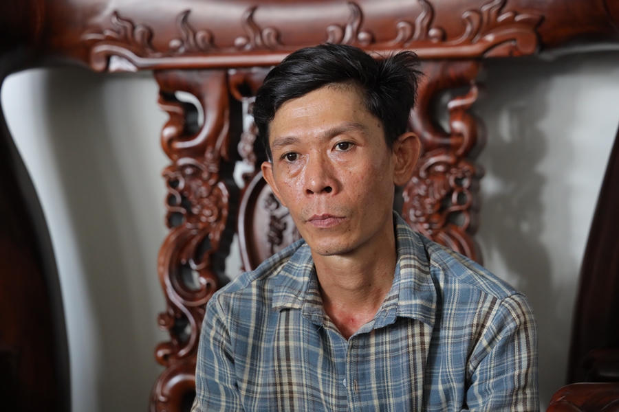 Đối tượng Nguyễn Hữu Thế (bìa trái) và Nguyễn Quốc Huy (bìa phải). (Ảnh: Công an tỉnh Tây Ninh)