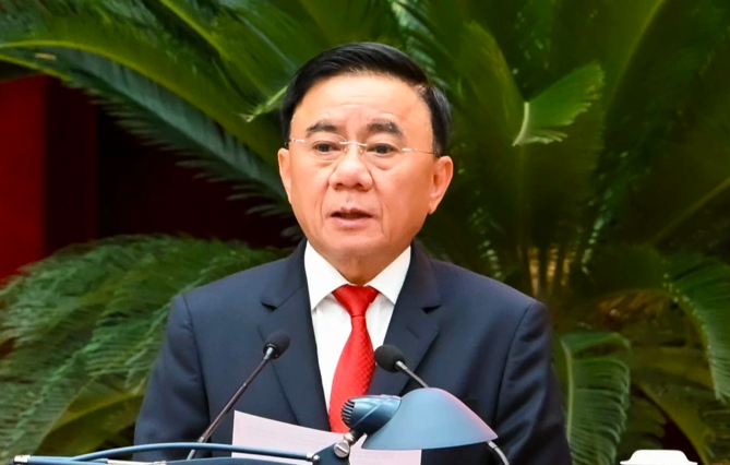 Thường trực Ban Bí thư Trần Cẩm Tú. Ảnh: TTXVN