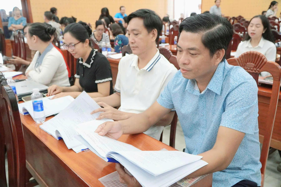 Các công chứng viên tham dự Lớp bồi dưỡng nghiệp vụ.