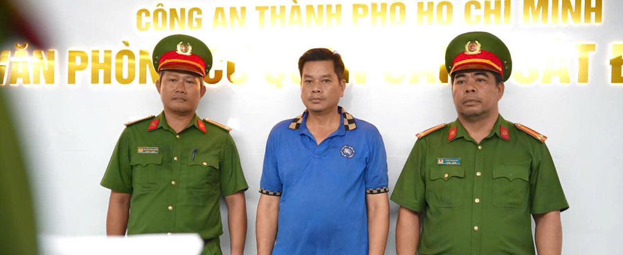 Đối tượng Nguyễn Văn Đỏ. (Ảnh: Công an TP HCM)