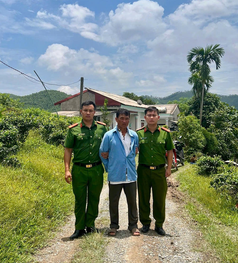 Công an xã Minh Hòa nhanh chóng phối hợp điều tra, làm rõ vụ án giết người do mâu thuẫn cá nhân.