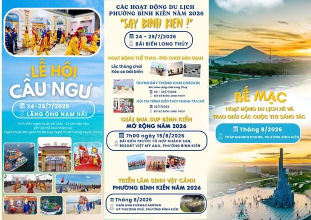Sau giải marathon, Bình Kiến sẽ tiếp tục tổ chức hàng loạt hoạt động quy mô, hấp dẫn khác trong chuỗi du lịch hè 2026