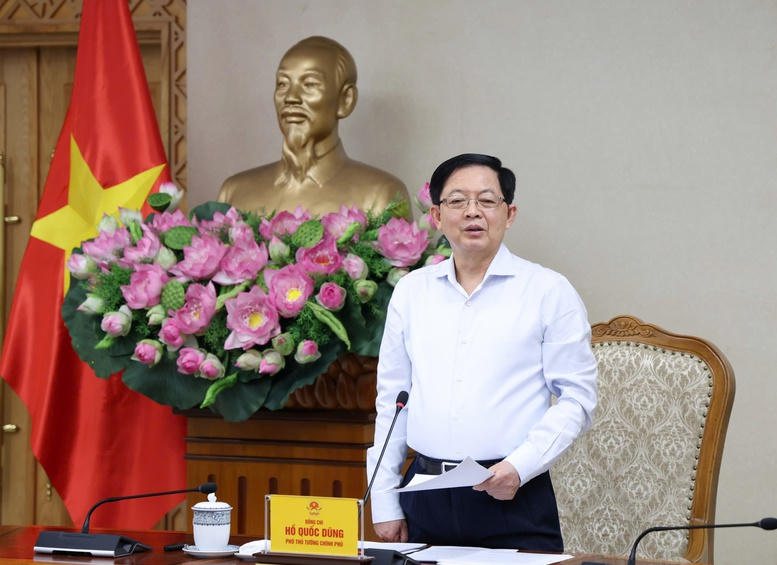Phó Thủ tướng nhấn mạnh cần coi đất đai là một trong những nguồn lực quan trọng nhất để phát triển đất nước - Ảnh: VGP