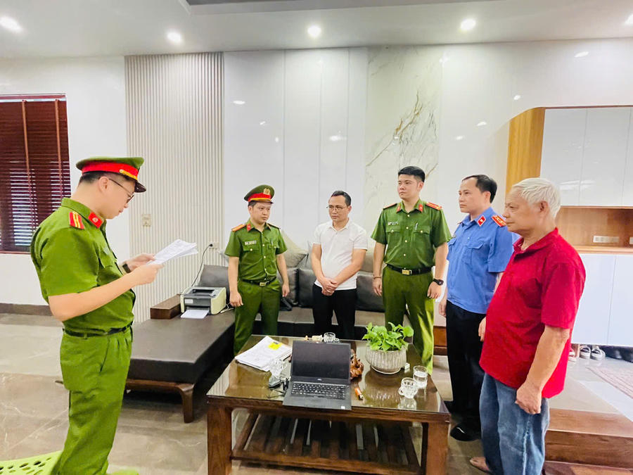 Công an tỉnh Phú Thọ đã khởi tố giám đốc và kế toán Công ty TNHH Tân Phú Ninh Hòa Bình. Ảnh: CACC