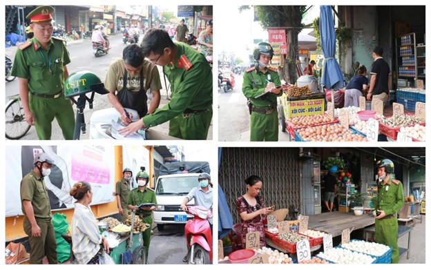 Lực lượng chức năng tập trung kiểm tra, xử lý các hành vi gây cản trở giao thông, ảnh hưởng mỹ quan đô thị