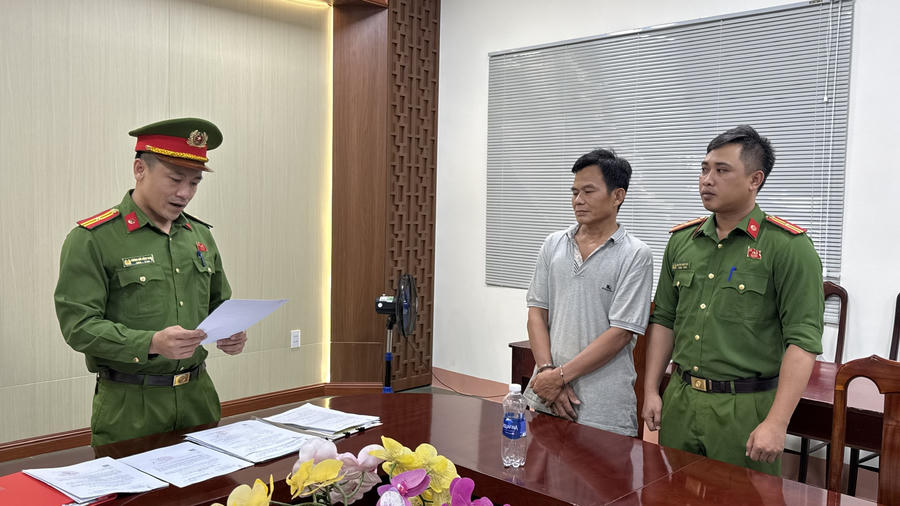 Cơ quan CSĐT tiến hành các thủ tục tố tụng đối với bị can Hoàng Văn Thanh