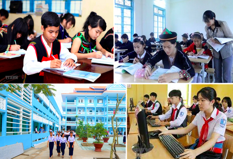 Học sinh nội trú sắp được Chính phủ hỗ trợ gần 1,2 triệu đồng tiền ăn mỗi tháng.