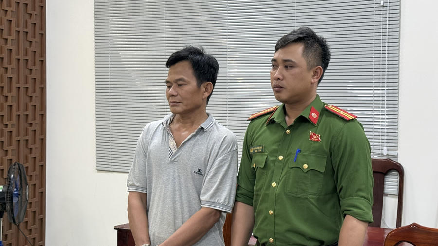 Tài xế Hoàng Văn Thanh.