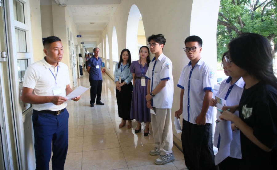 Thí sinh tham gia Kỳ thi tốt nghiệp THPT năm 2025.