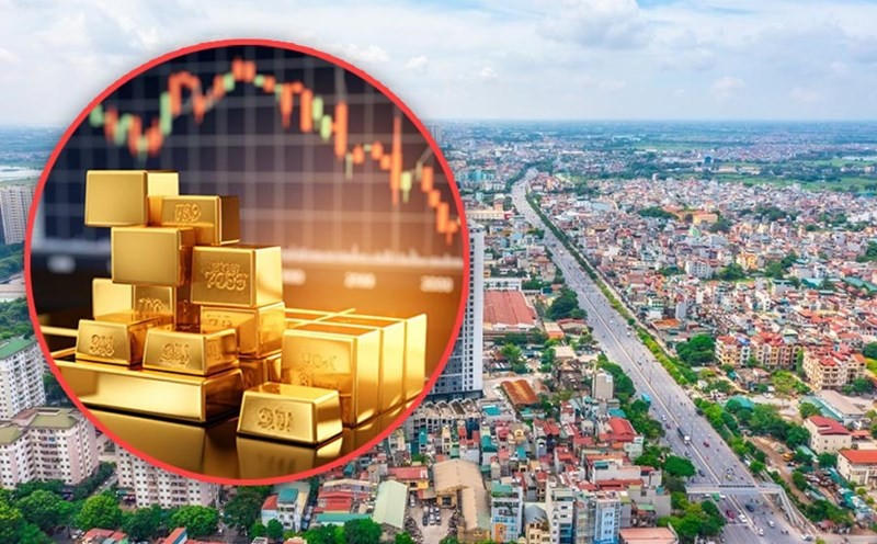 Ngân hàng Nhà nước thông tin việc doanh nghiệp hỗ trợ sử dụng vàng để giao dịch bất động sản. Ảnh minh hoạ.